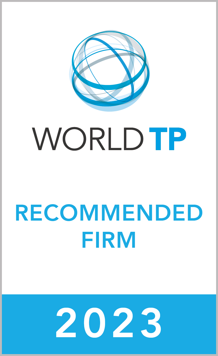KBKG World Transfer Pricing Recommended Firm 2023
