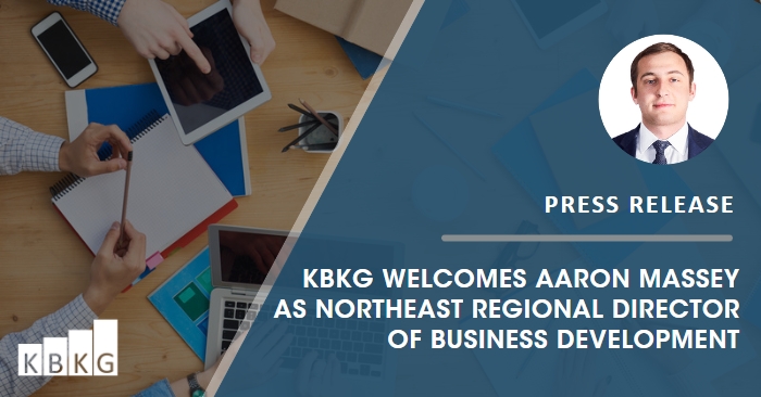 KBKG Welcomes Aaron Massey as Northeast Regional Director of Business Development