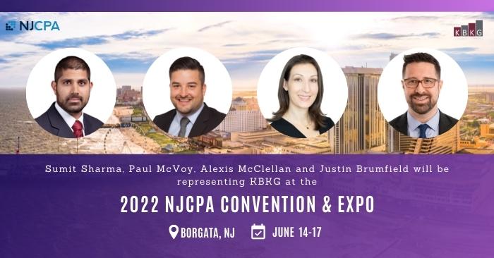 KBKG to Exhibit and Sponsor the NJCPA Convention & Expo