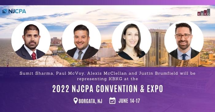KBKG to Exhibit and Sponsor the NJCPA Convention & Expo KBKG to Exhibit and Sponsor the NJCPA Convention & Expo