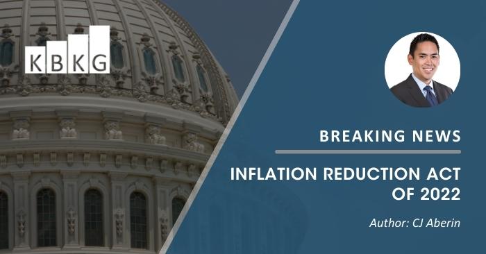 Inflation Reduction Act of 2022