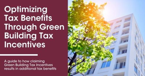 Cross-selling Green Building Tax Incentives