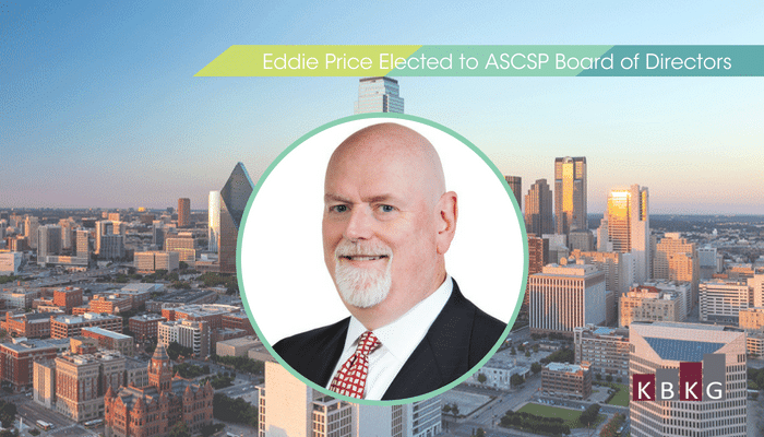 Eddie Price Elected to ASCSP Board of Directors