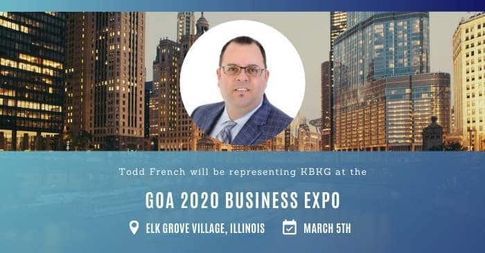 KBKG is Exhibiting at the GOA 2020 Business Expo