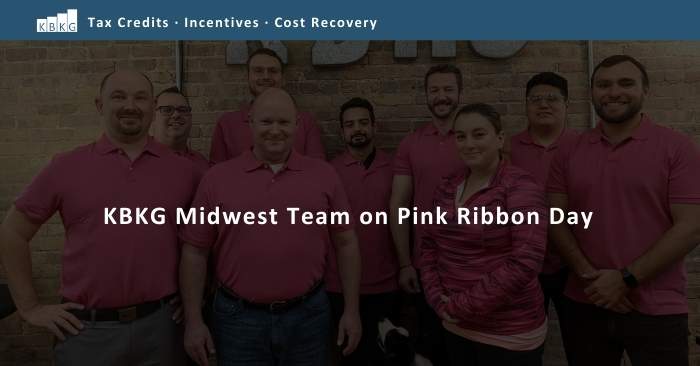 KBKG Midwest Team on Pink Ribbon Day