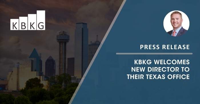 KBKG Welcomes New Director to Their Texas Office