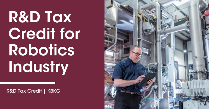 R&D Tax Credit for Robotics Industry