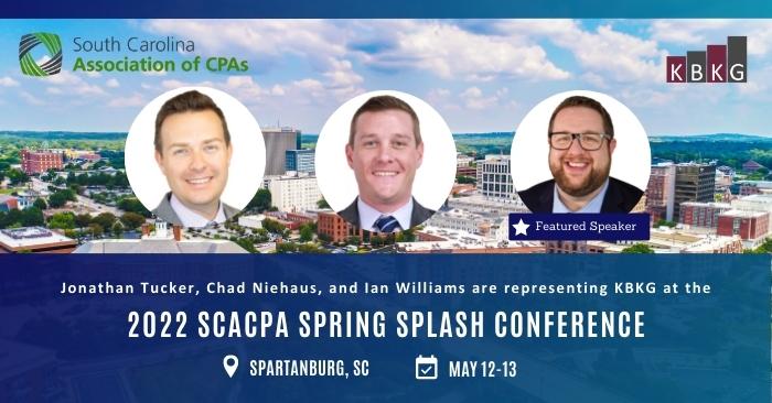 KBKG to Speak at SCACPA Spring Splash Conference 2022