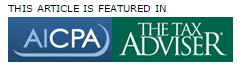 AICPA Tax Adviser Logo